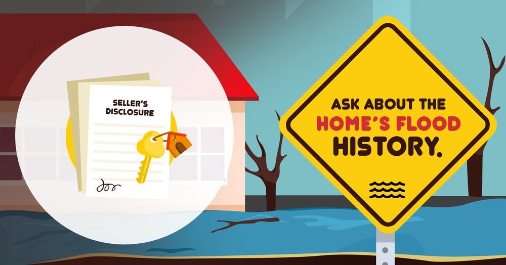 What You Should Know If You're Buying A Home in A Flood-Prone Area - ask about home's flood history